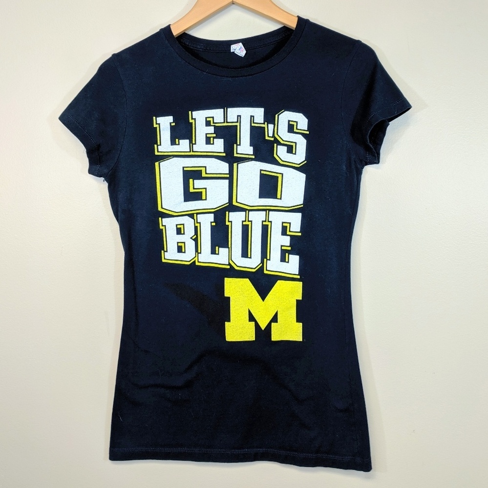 U of M Let's Go Blue TShirt
